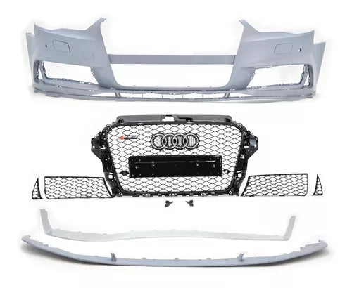 Defensas Audi RS3 13-16 completa con accesorios delantera