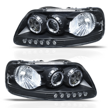 Load image into Gallery viewer, Faros F150/LOBO 97-08 c/lupa ojo ángel Performance