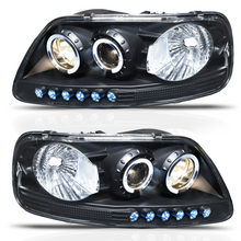 Load image into Gallery viewer, Faros F150/LOBO 97-08 c/lupa ojo ángel Performance