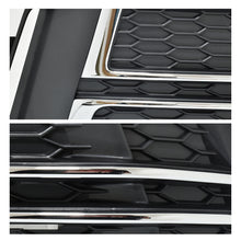 Load image into Gallery viewer, Rejilla Audi A4 S-line 17-19 c/filo cromo derecho