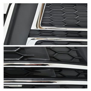 Rejilla Audi A4 S-line 17-19 c/filo cromo derecho