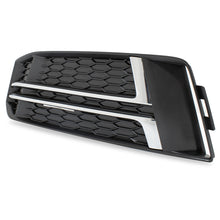 Load image into Gallery viewer, Rejilla Audi A4 S-line 17-19 c/filo cromo izquierda