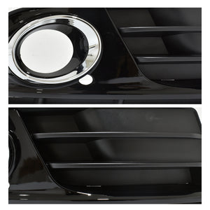 Rejilla Audi Q4 13-16 c/hoyo c/filo cromo izquierda