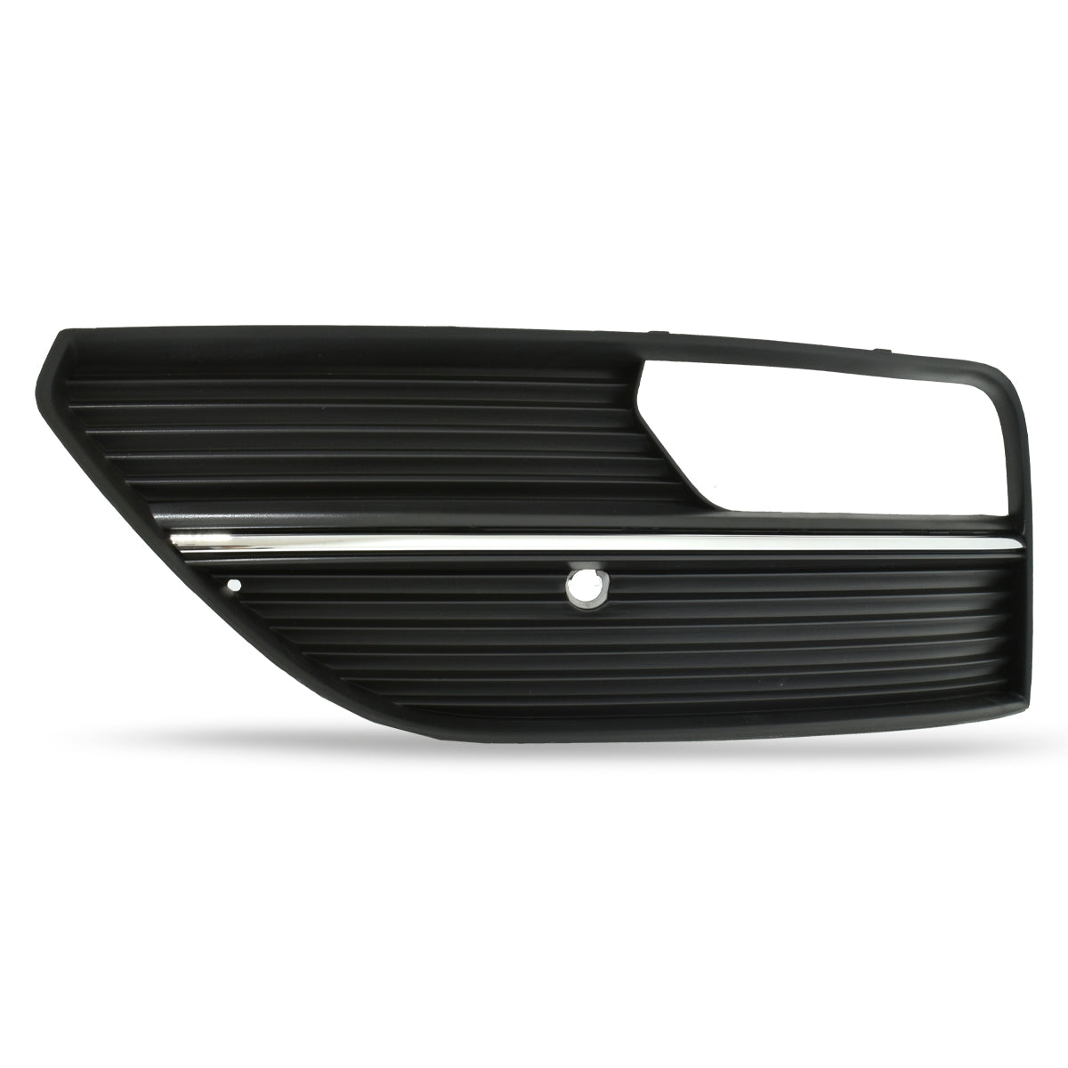 Rejilla Audi A3 13-16 H.B c/hoyo c/filo cromo izquierda