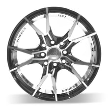 Load image into Gallery viewer, RINES 15´´ 4X100 / 4X114 TSURU --SPARK --BEAT --TIIDA --AVANZA --KICKS --RIO --CIVIC --SENTRA