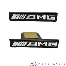 Load image into Gallery viewer, Defensa delantera Mercedes AMG clase C 15-20 completa con accesorios