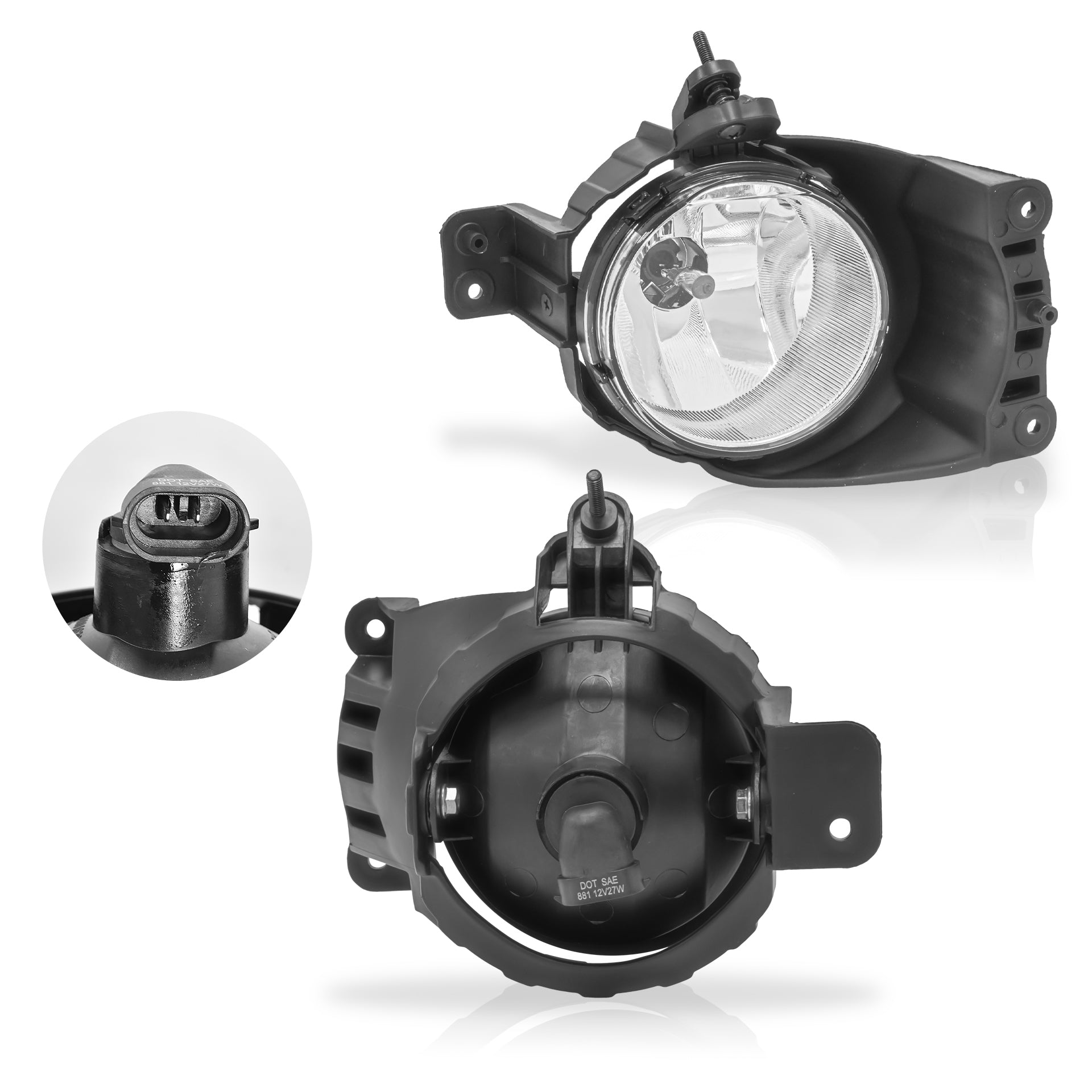 Faro niebla Sonic 12-16 c/foco derecho