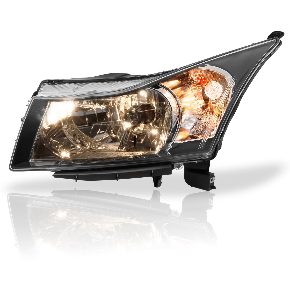 Faro Cruze 10-16 negro izquierdo