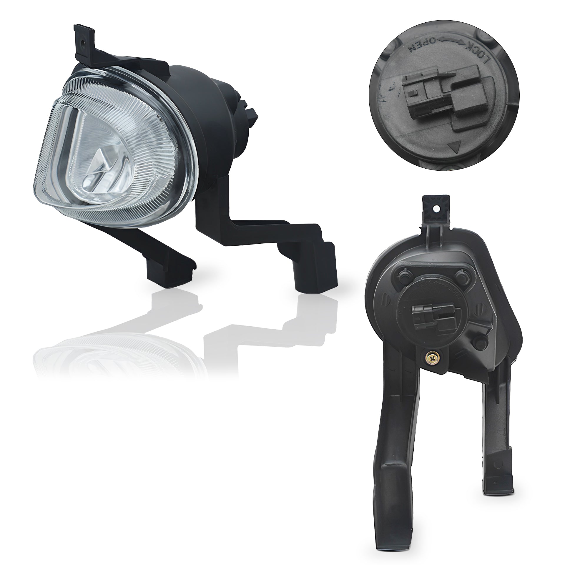 Faro niebla Chevy 01-03 c/foco izquierdo