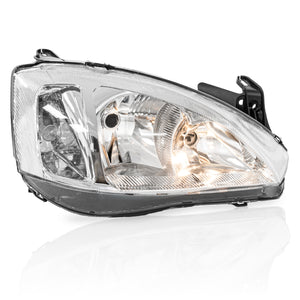 Faro Corsa Tornado 03-08 liso cromo derecho