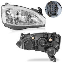 Load image into Gallery viewer, Faro Corsa Tornado 03-08 liso cromo derecho