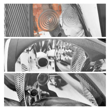 Load image into Gallery viewer, Faro Corsa Tornado 03-08 liso negro izquierdo