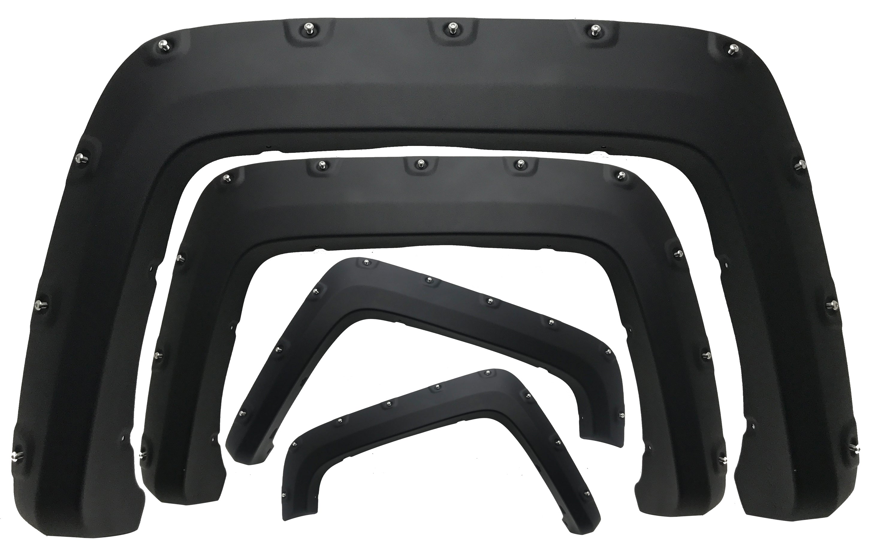 Cantoneras Sierra 14-18 negro mate