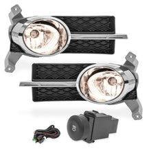 Load image into Gallery viewer, Kit faros de niebla Aveo 08-11 KIT c/arnes switch oem y focos H11