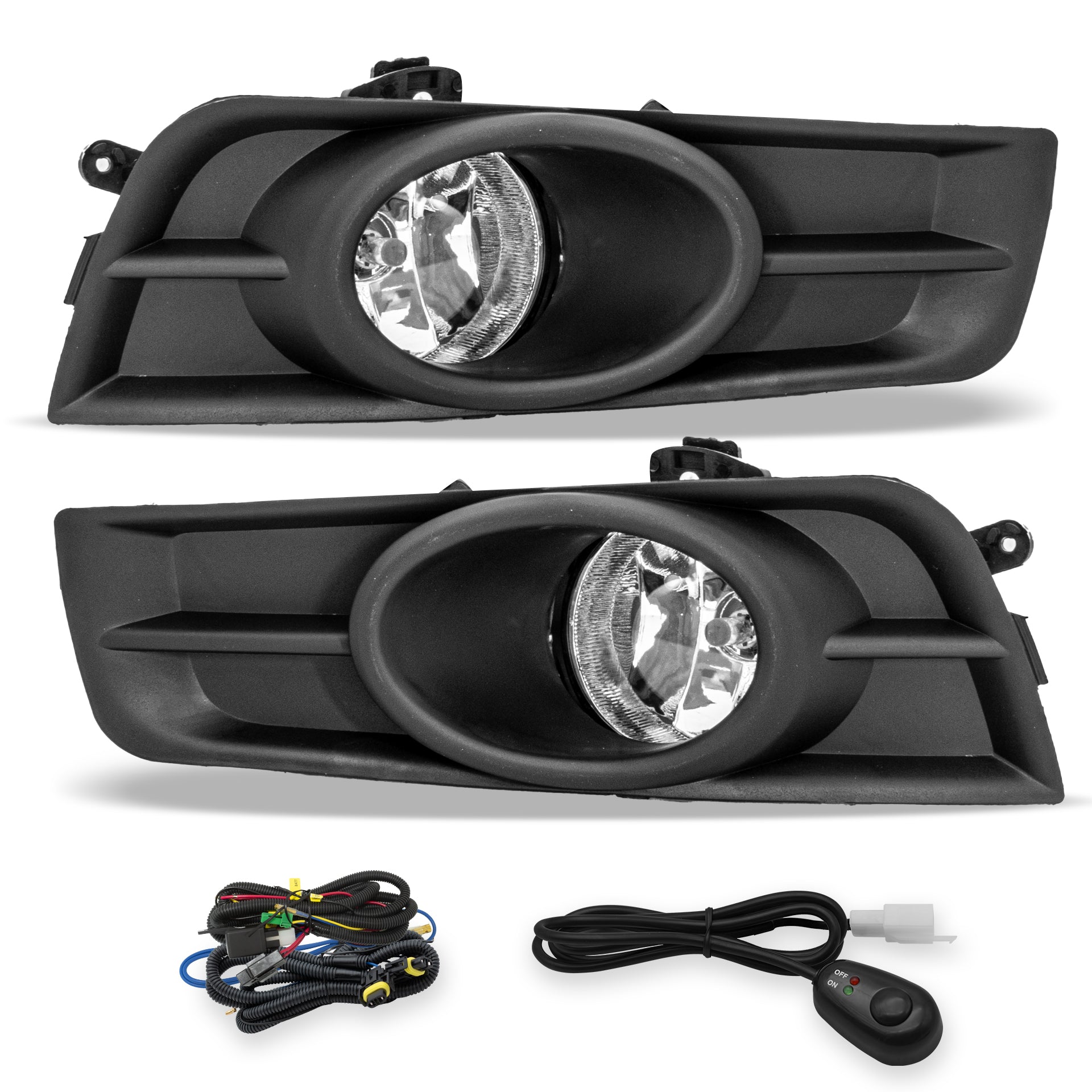Kit Faros de niebla Cruze 10-16 c/arnes, switch Universal y focos H8