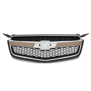 Parrilla Aveo cromo 17.5-18 c/moldura cromo