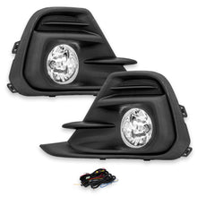 Cargar imagen en el visor de la galería, Kit faros de niebla Spark 17-18 c/arnes switch oem y focos Filo Cromo H16