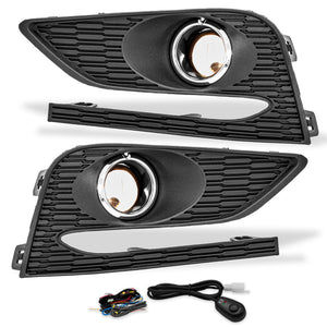 Kit faros de niebla Cruze 17-20 c/arnes switch Universal y focos 881