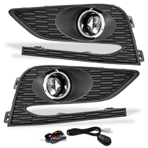 Kit faros de niebla Cruze 17-20 c/arnes switch Universal y focos 881