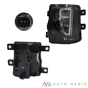 Faro niebla Silverado 16-18 LED derecho