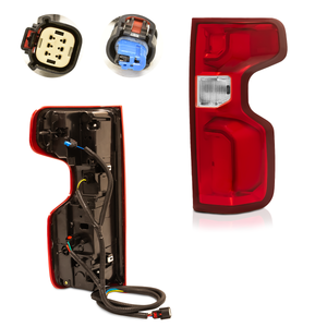 Calavera Silverado 19-22 LED derecha