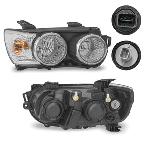 Faro Sonic 12-16 ltz c/aros cromados s/reflejante derecho