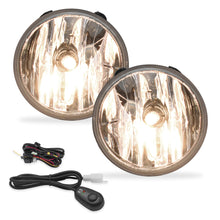 Cargar imagen en el visor de la galería, Faros niebla Spark 17-18 Beat 18-22 Avalanche Suburban Yukon Tahoe 07-14 Camaro SS 13 Mustang GT 07-14/ Escape 07-12/ Sierra 14-15/ Colorado 15-20 Acadia 07-12 c/arnes, switch universal y focos