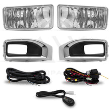 Load image into Gallery viewer, Kit faros de niebla Yukon Denali 15-16 filo cromo  c/arnes, switch universal y focos