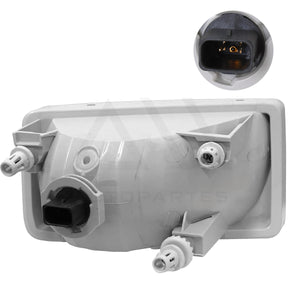 Kit faros de niebla Yukon Denali 15-16 filo cromo  c/arnes, switch universal y focos