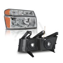Cargar imagen en el visor de la galería, Faros Colorado 04-12 fondo cromo