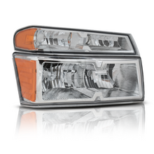Cargar imagen en el visor de la galería, Faros Colorado 04-12 fondo cromo