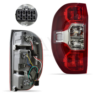 Calavera S10 max 22-25 c/arnes c/focos Izq.