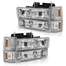 Load image into Gallery viewer, Faros Silverado Suburban 92-98 cromo performance