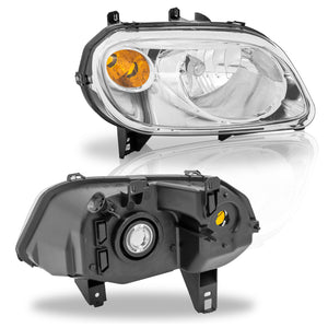 Faro HHR 06-10 fondo cromo derecho