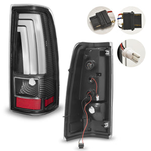 Calaveras Silverado Cheyenne 03-06 LED Negras Performance