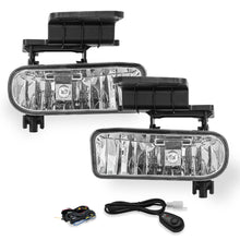 Cargar imagen en el visor de la galería, Kit faros de niebla Suburban Silverado 00-02 c/arnes switch Universal y focos 880
