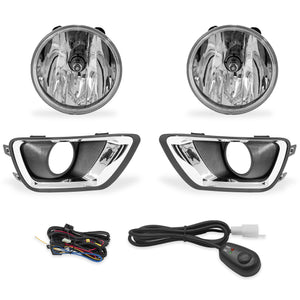 Kit faros de niebla Colorado16-20 c/arnes switch Universal y focos H16