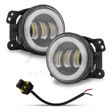 Load image into Gallery viewer, Faros de niebla Journey 09-17/Grand Cherokee 09-16/Charger 11-18/300 15-17/Wrangler 10-16/ Pt crusier 06-10/ Magnum 05-06 c/foco LED