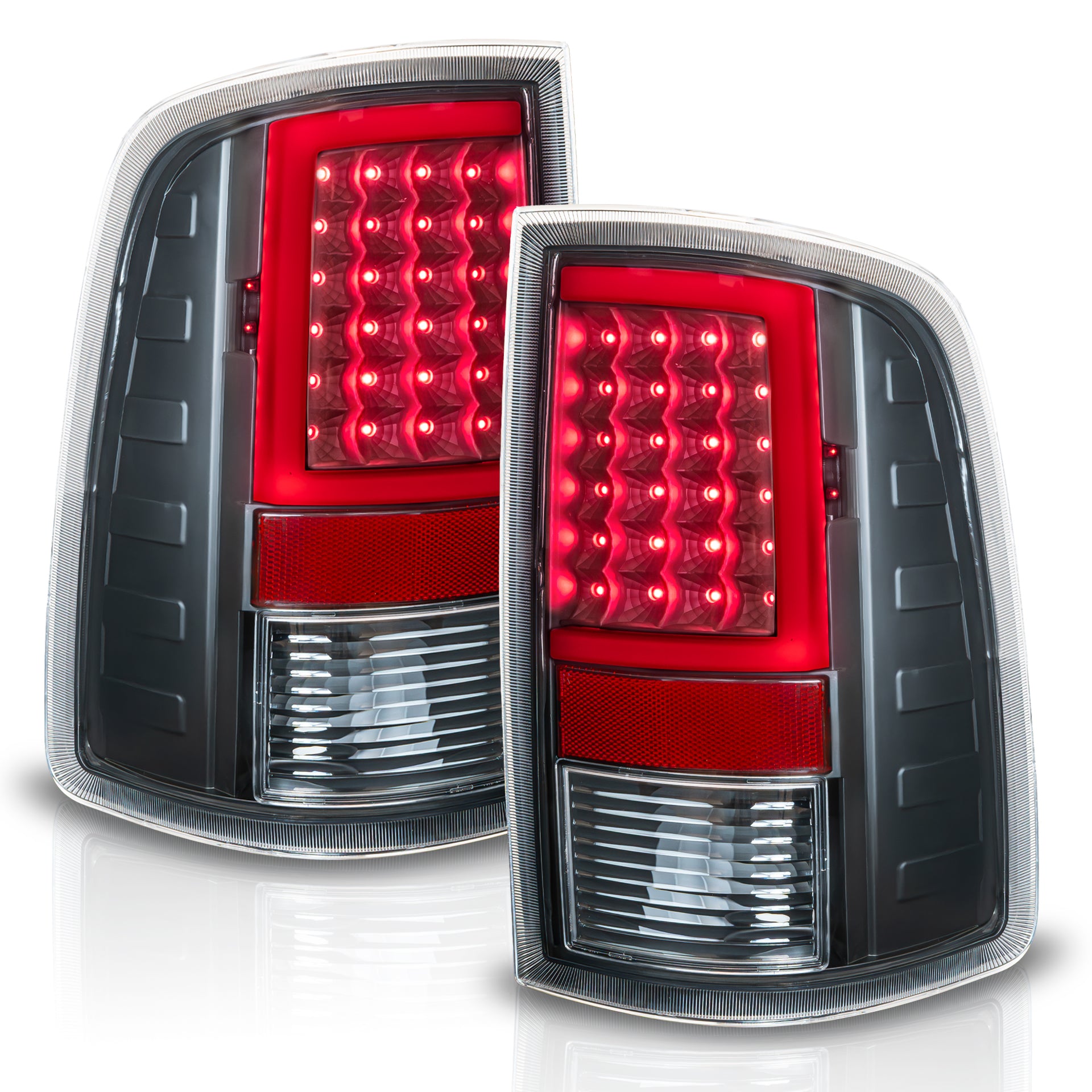 Calaveras Ram 09-23 LED negras performance jgo. 2pzas.