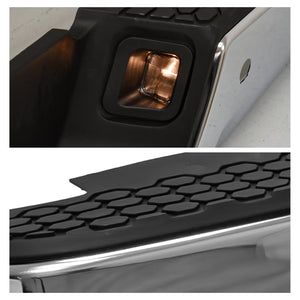 Defensa trasera Ram 09-18 cromo c/sensor