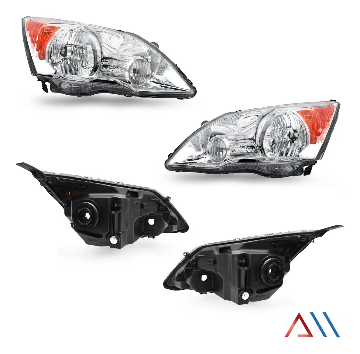 Faros CRV 07-11 fondo cromo