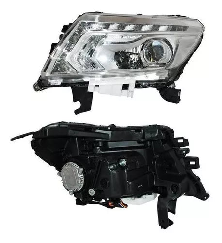 Faro Np300-Frontier 17-22 Full LED cromo izquierdo