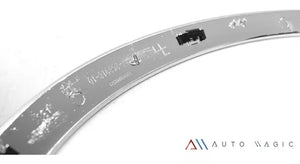 Moldura de faro Mini cooper 14-20 cromo derecho