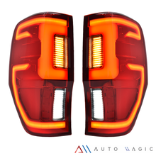 Cargar imagen en el visor de la galería, Calaveras Ranger 13-22 LED rojas Rendimiento