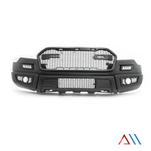 Load image into Gallery viewer, Defensa delantera Ranger 17-20 conversion con faros, rejillas parrilla