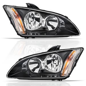 Faros Focos Negros 2pzas. 07-08 Performance