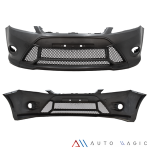 Defensa focus Rs completa con rejillas sin faros.