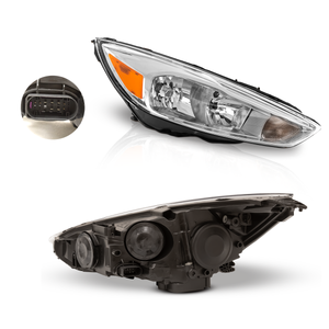 Faro Focus 15-16 cromo derecho