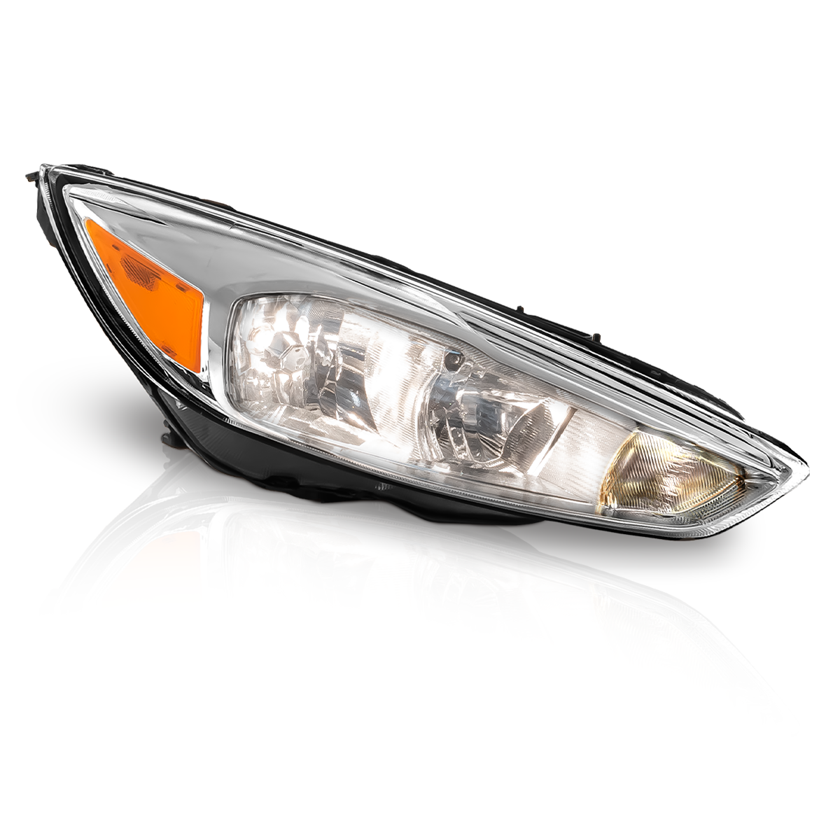 Faro Focus 15-16 cromo derecho