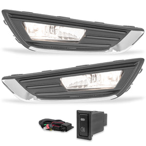 Kit faros de niebla Focus 5-16 c/arnes switch Universal y focos